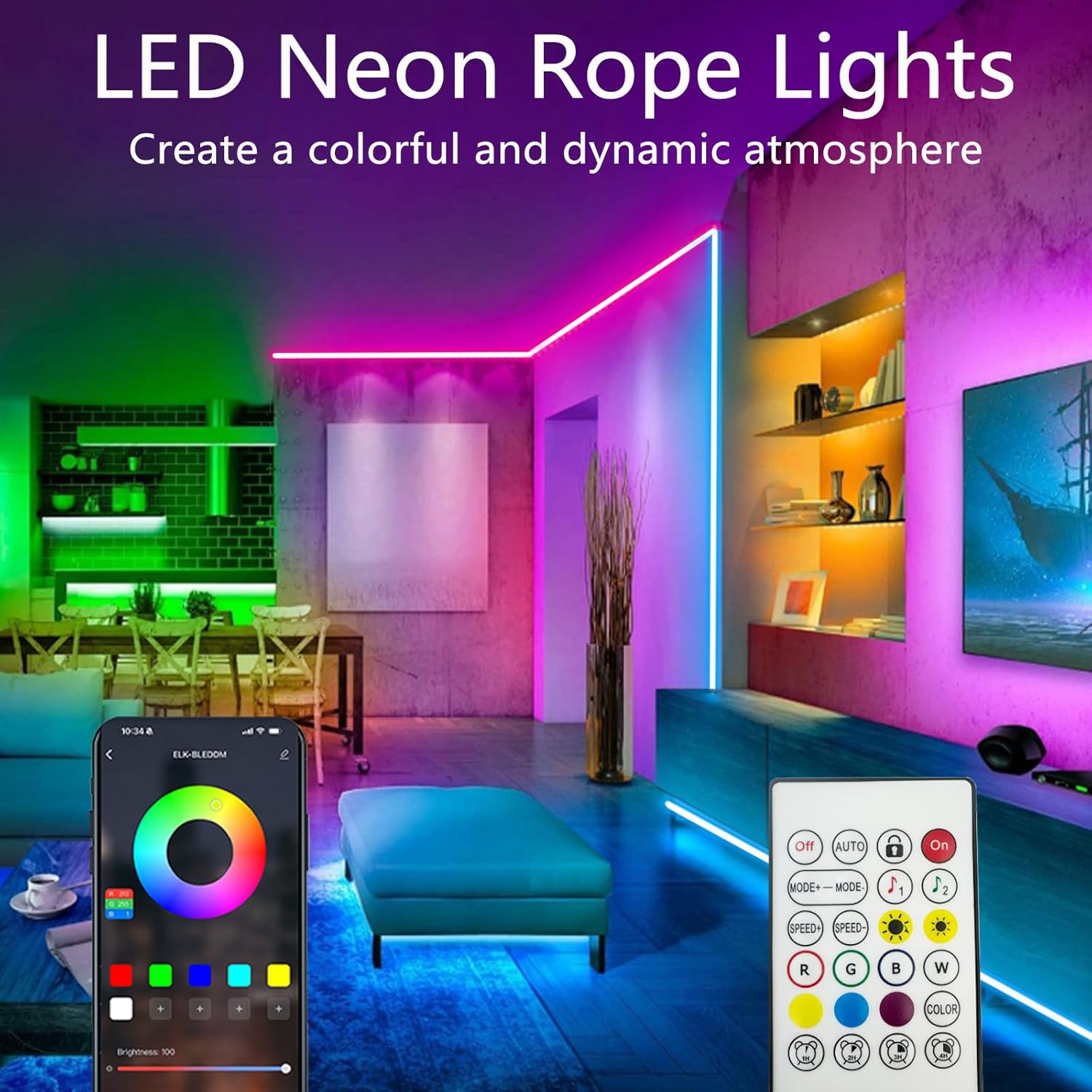 Neon Rope Lights,Flexible Led  - đánh giá và giá Outdoor Power Strip Weatherproof
