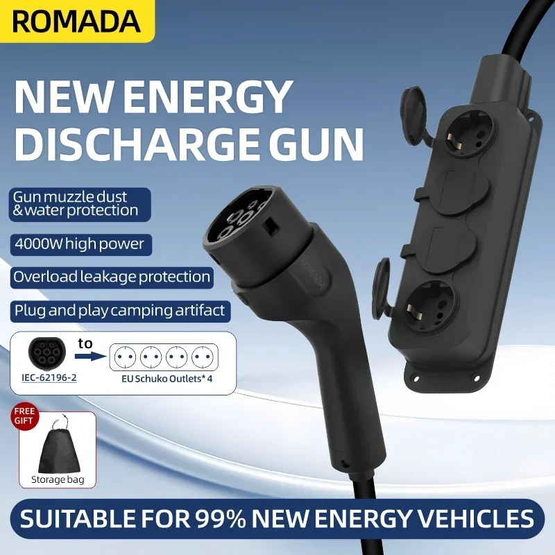 Portable 16A 4KW Electric Car  - đánh giá và giá Ac Outdoor Power