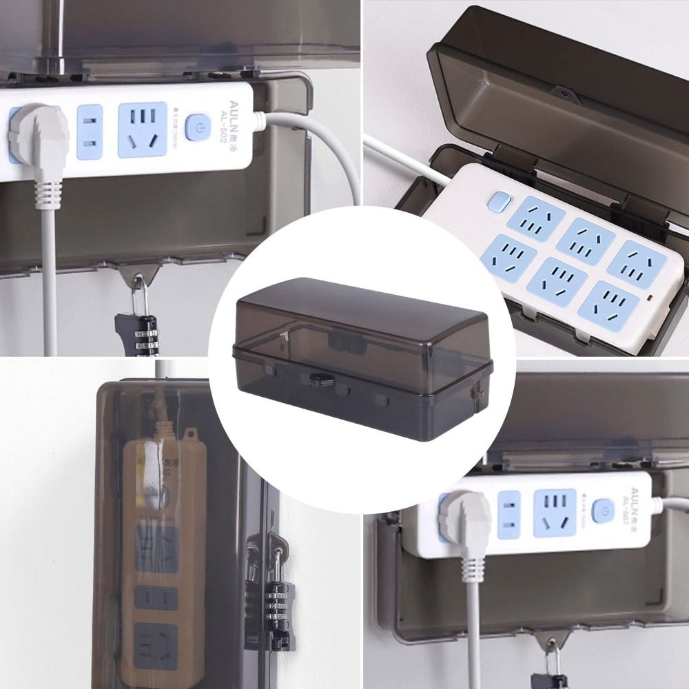 Durable Plastic Plug Box Anti- - đánh giá và giá Outdoor Power Strip Weatherproof
