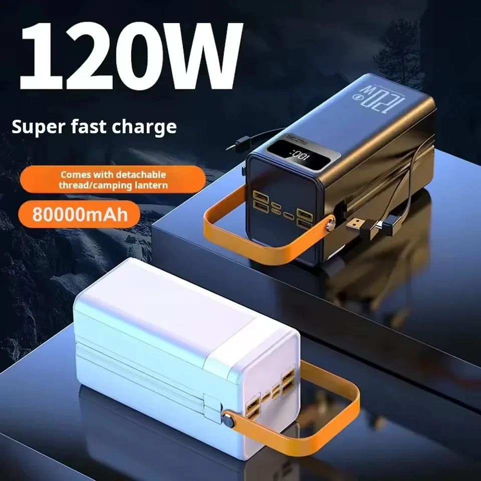 120W Fast Charging Power Bank  - đánh giá và giá Outdoor Power Adapter Usb C