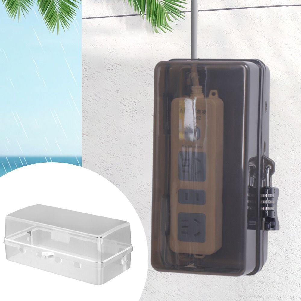 Portable Plastic Plug Box Anti - đánh giá và giá Outdoor Power Strip Weatherproof