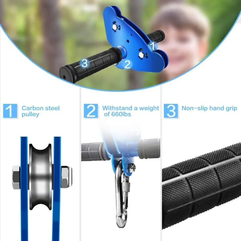 30m hot sale outdoor zip line  - đánh giá và giá Outdoor Power Tool Kit